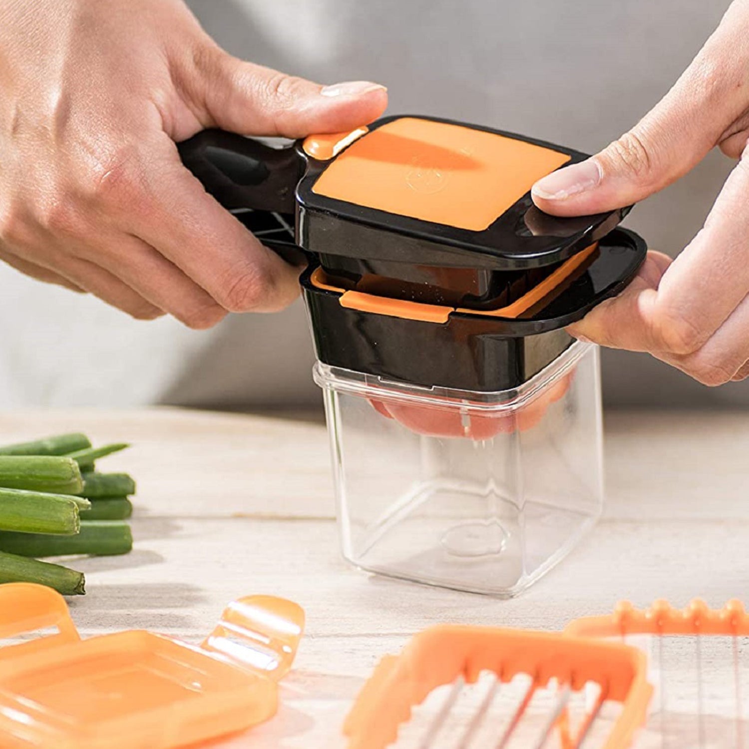 2069 5 In 1 Nicer Dicer used for cutting and shredding of various types of food stuff in all kitchen purposes. 2069 5 In 1 Nicer Dicer used for cutting and shredding of various types of food stuff in all kitchen purposes.